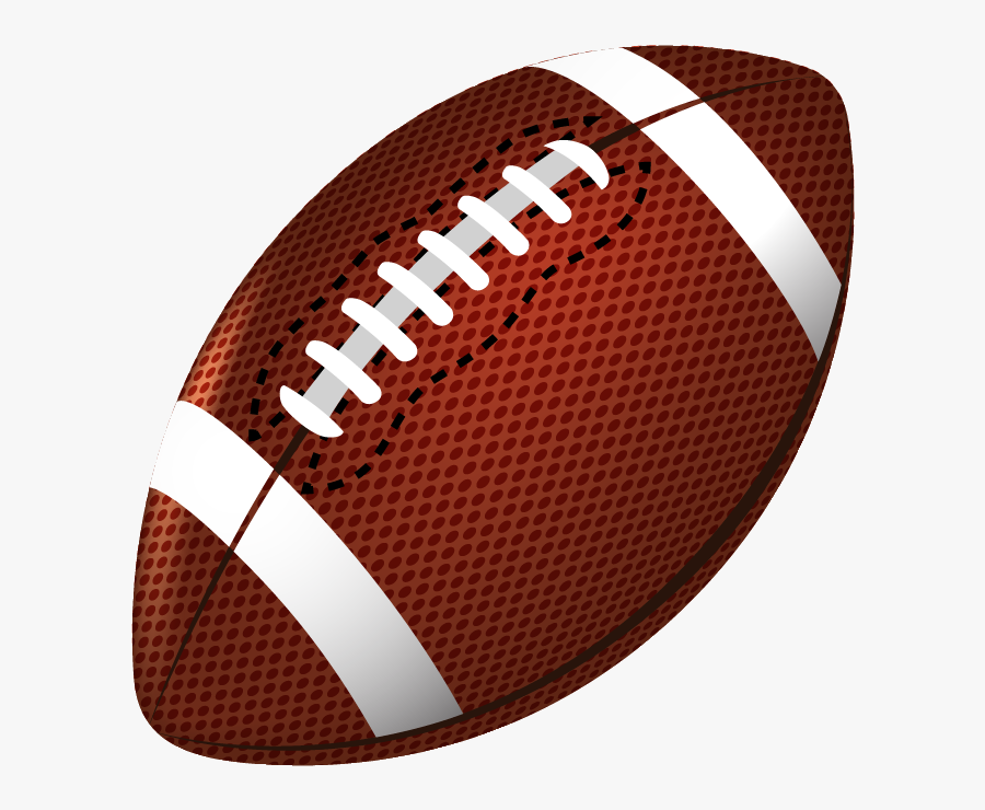 Scarlet American Rutgers Football Knights Download - American Football Ball, Transparent Clipart
