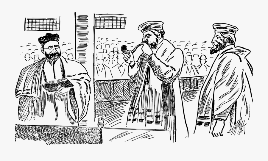 Synagogue Clipart Black And White - Cartoon, Transparent Clipart