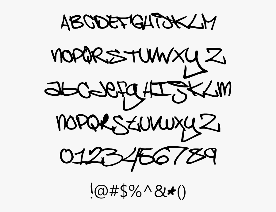 Clip Art Kid Handwriting - Brooklyn Kid Font, Transparent Clipart