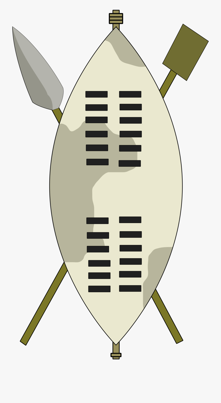 Africa Clipart Zulu - Zulu War Clipart, Transparent Clipart