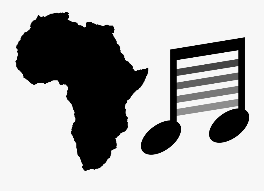 Artistic Drawing Music - Maasai In Africa Map, Transparent Clipart