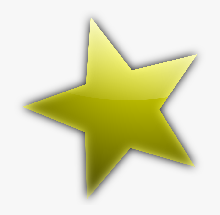 Star-36751 - Estrella Con Fondo Transparente, Transparent Clipart