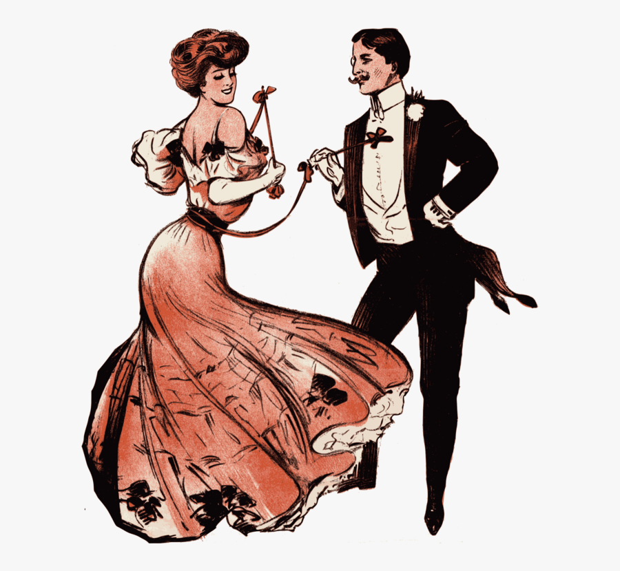 Shoulder,human Behavior,fashion Illustration - Couple Dance Gif Vector, Transparent Clipart