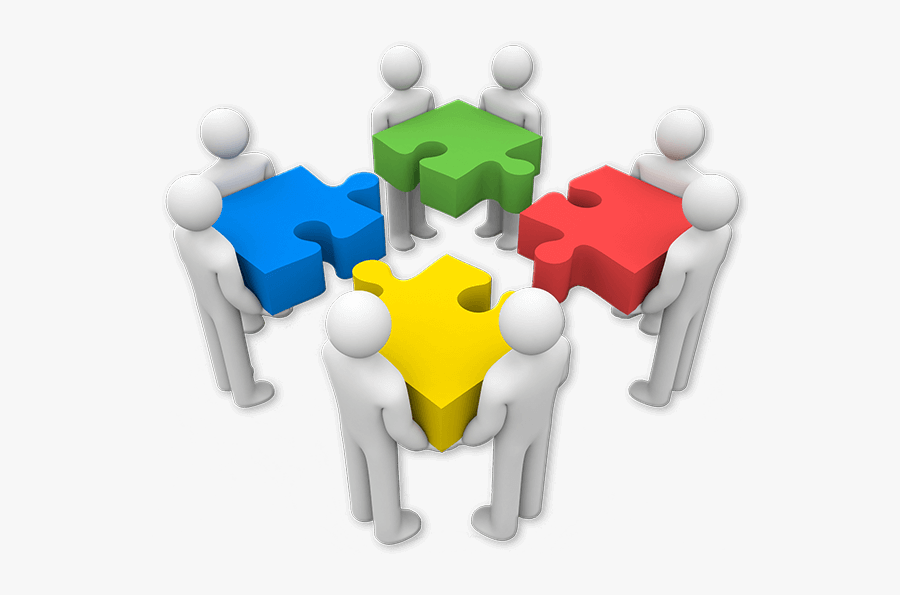 Banner Clipart Cu Litera - Team Puzzle Icon Png Transparent, Transparent Clipart
