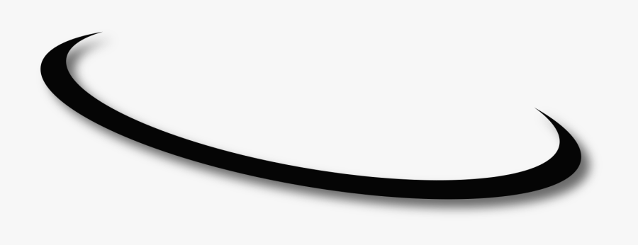 Black And White Swoosh Free Clipart Clipart Finders - Circle, Transparent Clipart