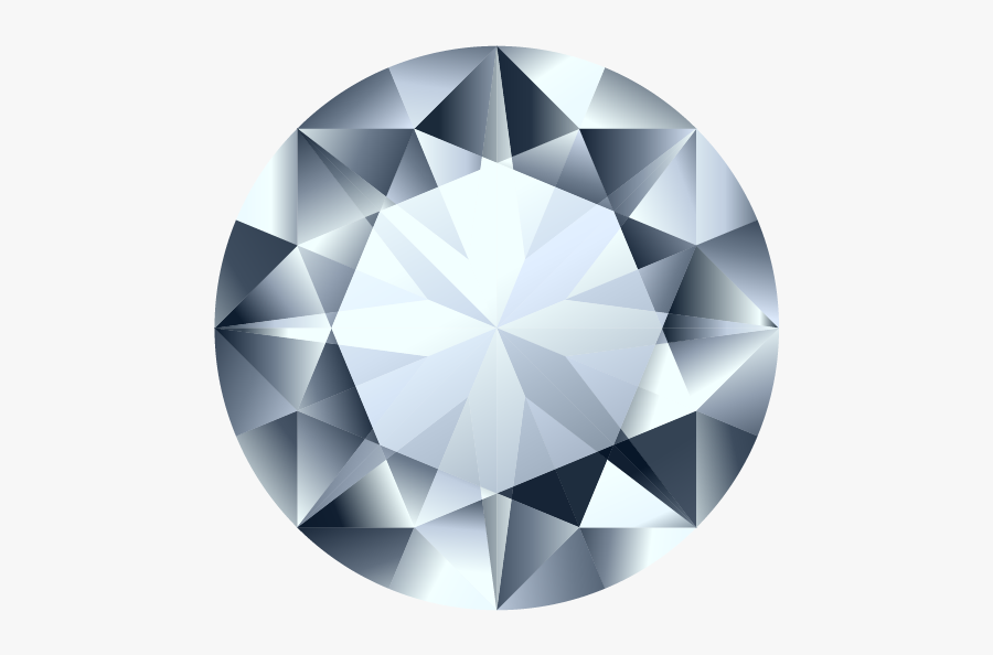 Vector Memorial Cut Jewellery Institute Of Diamond - Round Diamond Vector, Transparent Clipart