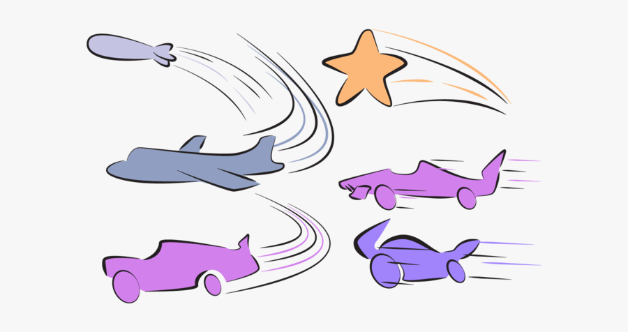 Six Fastest Things, Transparent Clipart