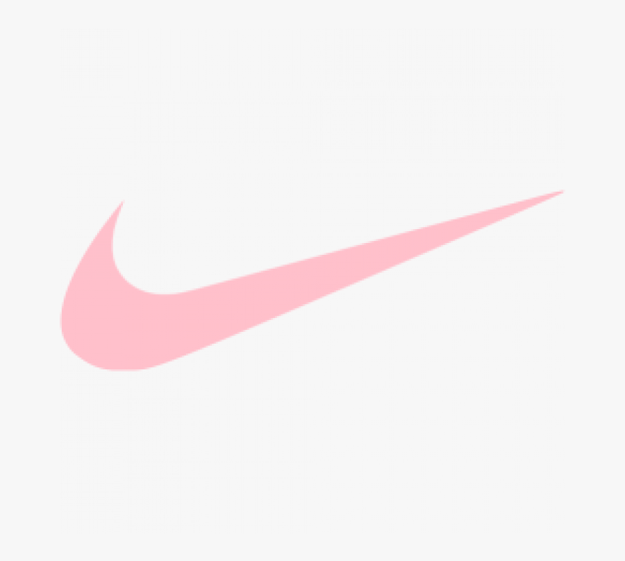 Pink Nike Swoosh Png, Transparent Png - Light Pink Nike Logo, Transparent Clipart