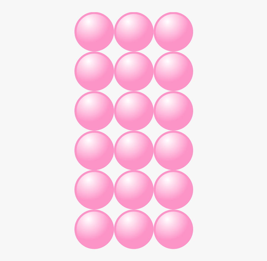 Beads Quantitative Picture For Multiplication - Quantitative Beads Clipart, Transparent Clipart