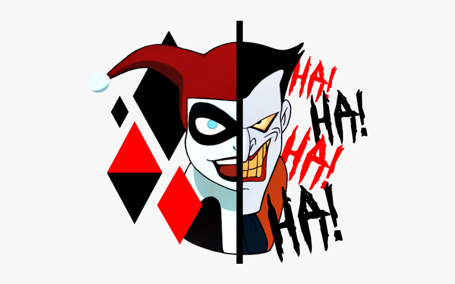 Harley Quinn And Joker Animated Series, Transparent Clipart