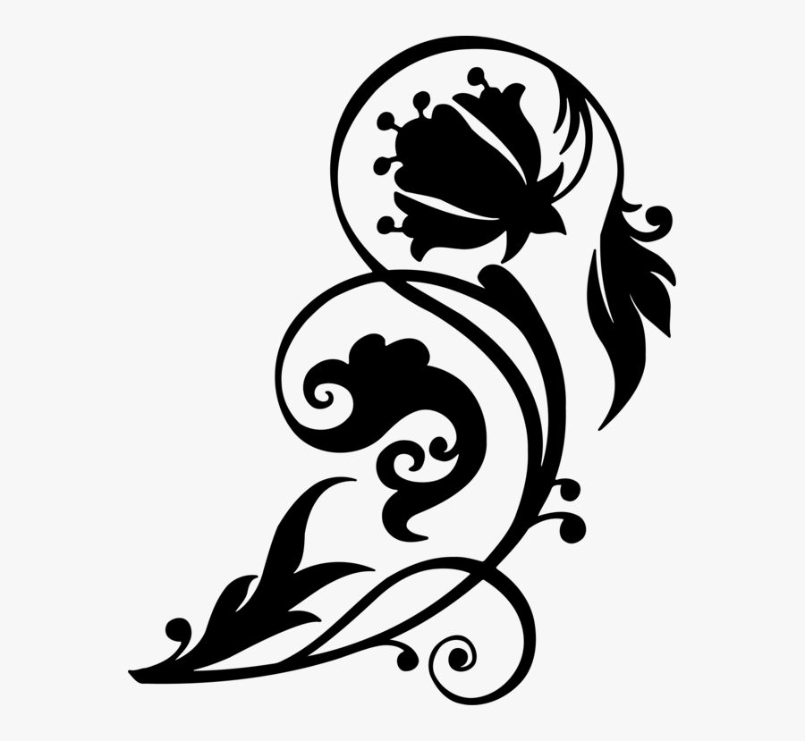 Line Art,art,flower - Graphics, Transparent Clipart