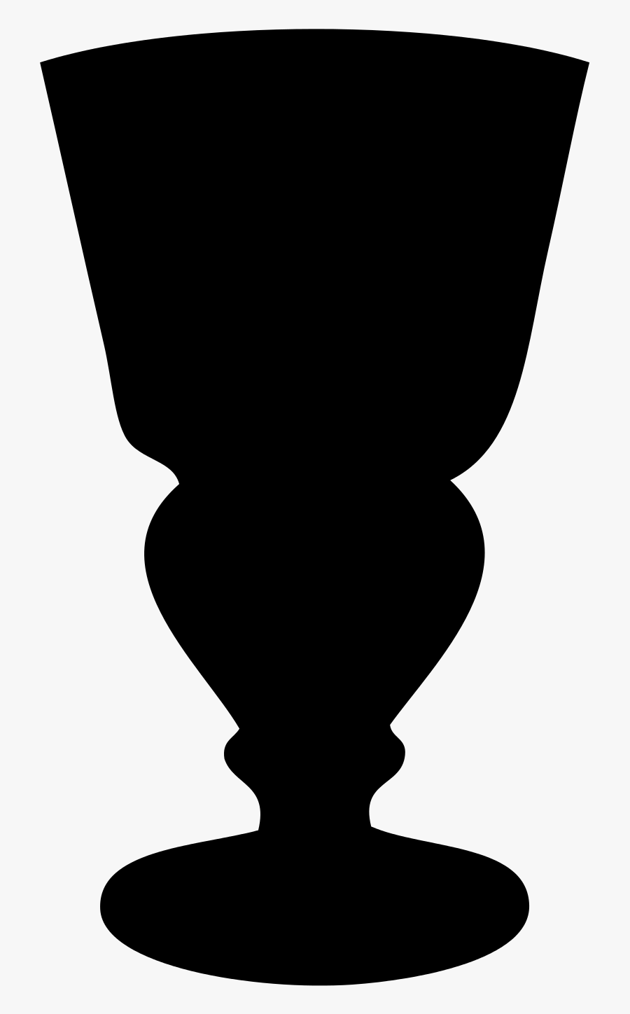 Chalice Clipart Svg - Absinthe Silhouette, Transparent Clipart