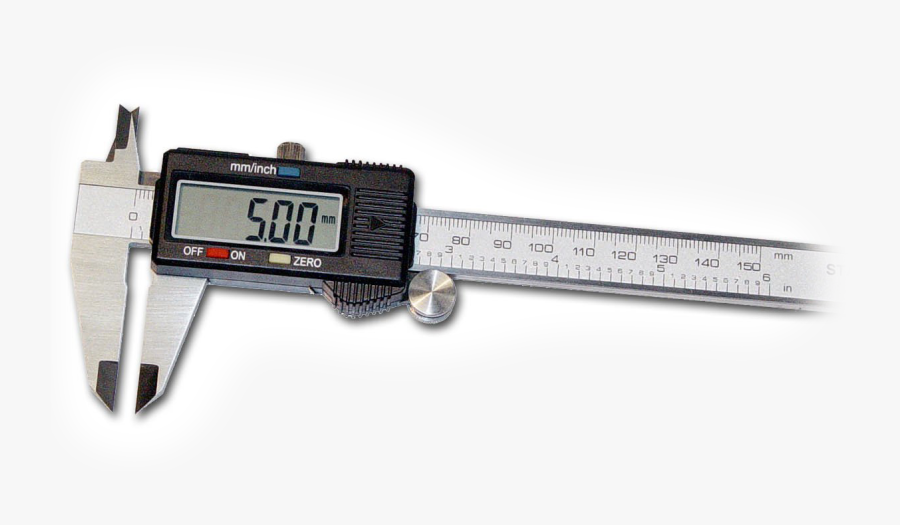 Transparent Caliper Clipart - Aerospace Digital Vernier Caliper, Transparent Clipart