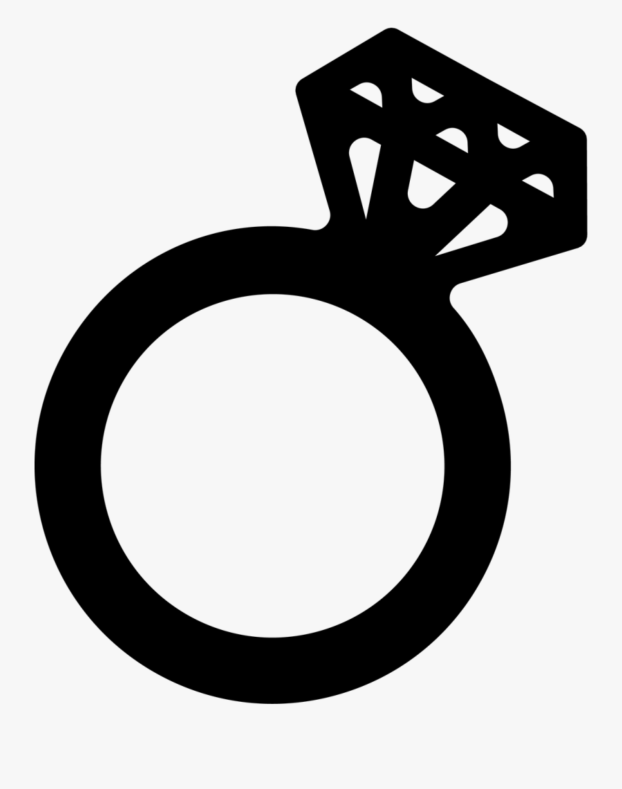 Diamond Clipart Svg - Engagement Ring Svg, Transparent Clipart