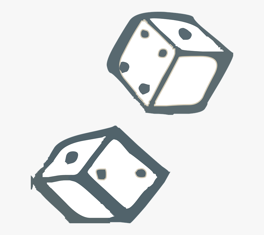 Rolling Dice - Dice Clip Art Png, Transparent Clipart