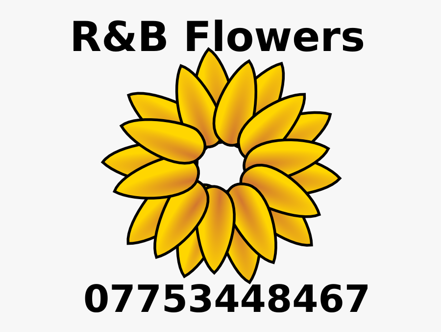 Sunflower Border Png - Sunflower, Transparent Clipart