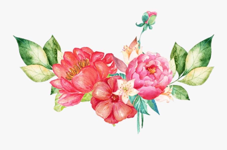 Tropical Flowers Clipart, Transparent Clipart