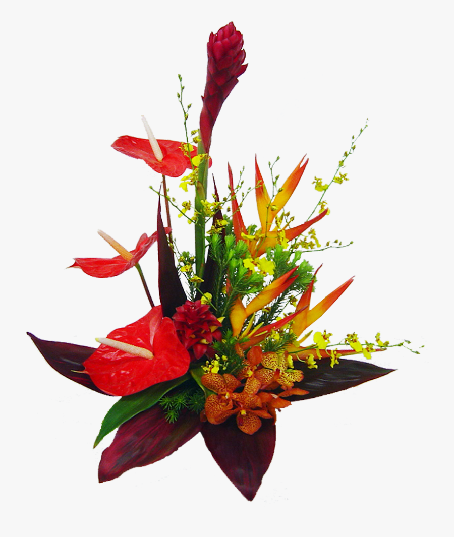 50 Previous Next - Tropical Flower Bouquet Png, Transparent Clipart