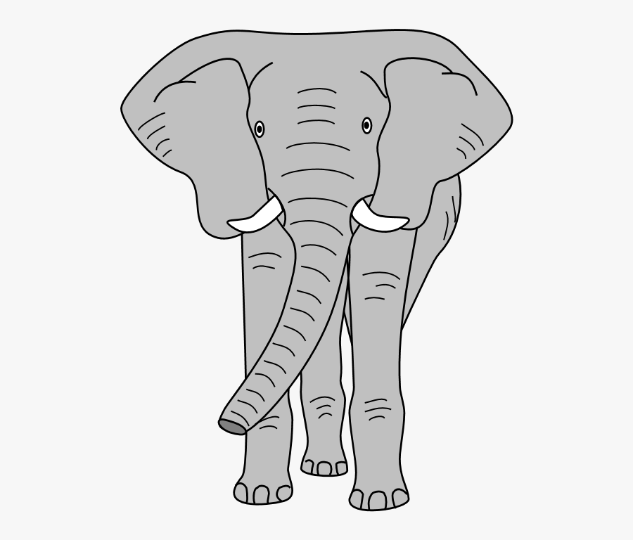 Elephant Head Clip Art - Elephant Head Image Clipart, Transparent Clipart