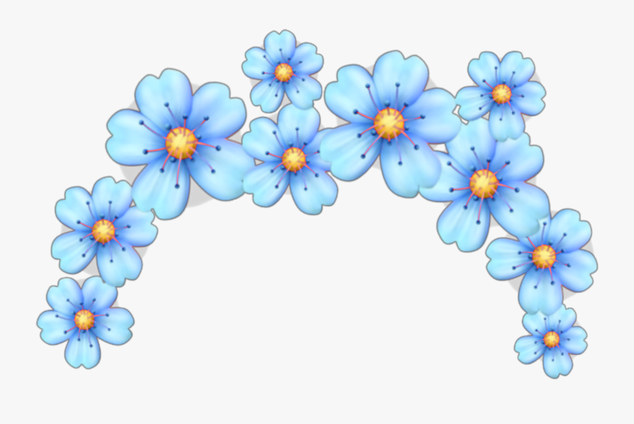 Flower Crown Emoji Transparent, Transparent Clipart