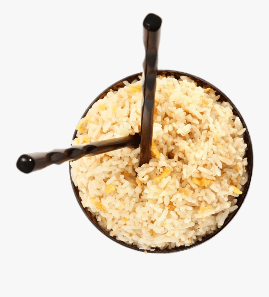 Vertical Chopsticks In Rice Bowl - Bowl, Transparent Clipart