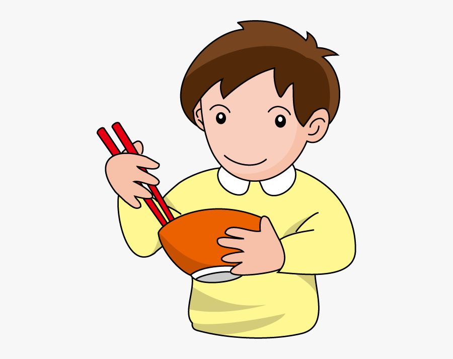 Clip Art Freeuse Download Chopsticks Clipart Chop Sticks - Eat With Chopsticks Cartoon, Transparent Clipart