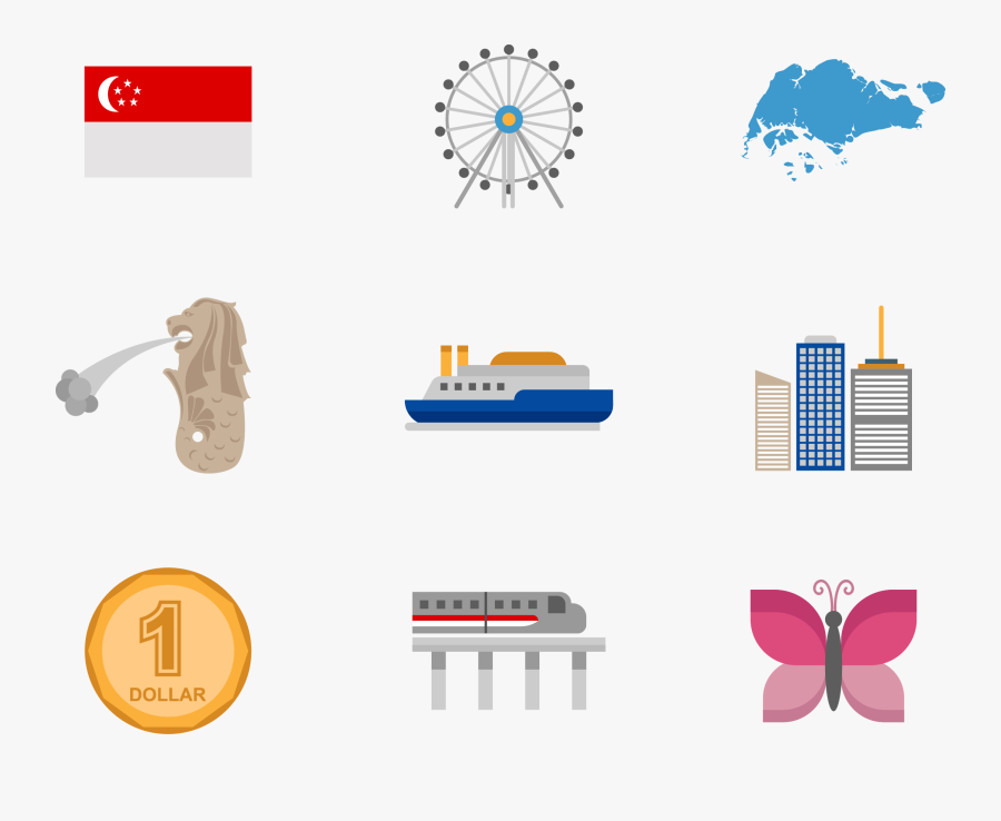 Free Clipart Png Download - Singapore Icon Vector Free, Transparent Clipart