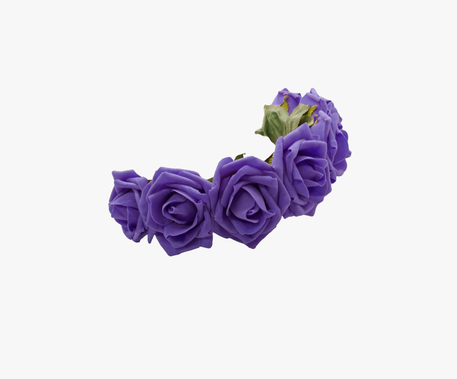 Transparent Purple Flower Crown - Purple Flower Crown Png, Transparent Clipart