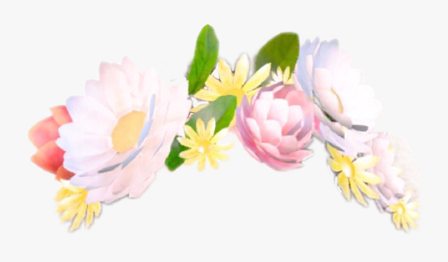 Snapchat Flowercrown Stickerfreetoedit Report - Transparent Background Snapchat Flower Crown, Transparent Clipart