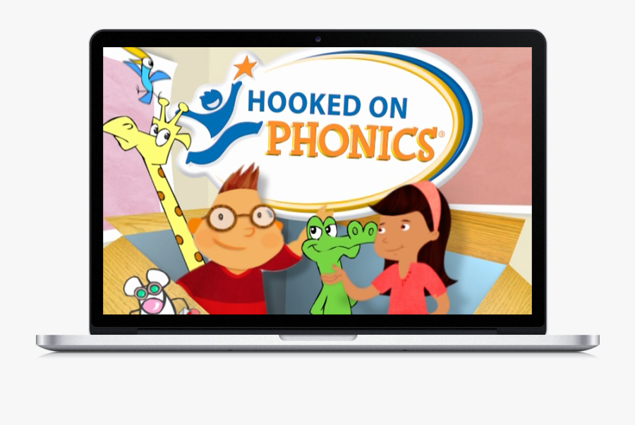Get Hooked On A Dynamic Multimedia Experience - Hooked On Phonics, Transparent Clipart