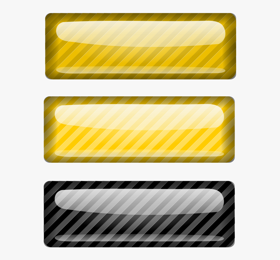 3d Buttons Red Png, Transparent Clipart