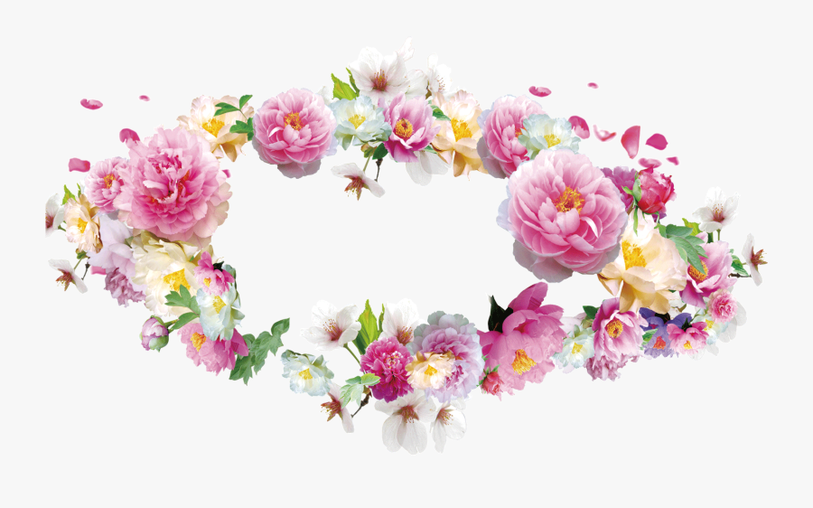 Clipart Transparent Library Garland Transparent Flower - Flower Crown Transparent, Transparent Clipart