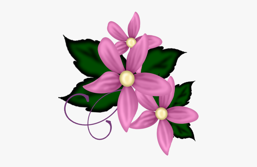 Small Clip Art Flowers, Transparent Clipart