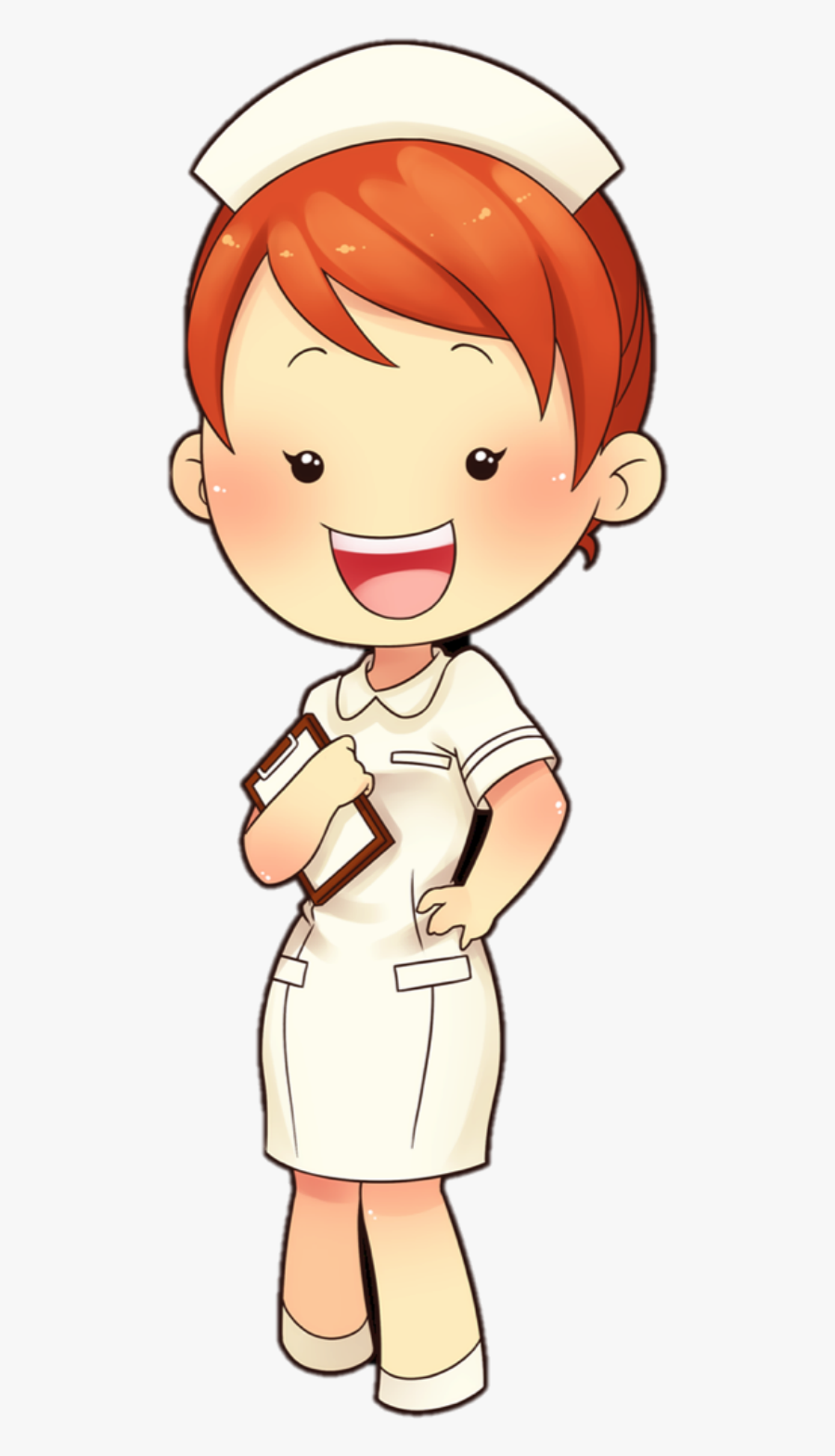 Domestic Animal Paintings - Cartoon Nurse Clipart Png, Transparent Clipart