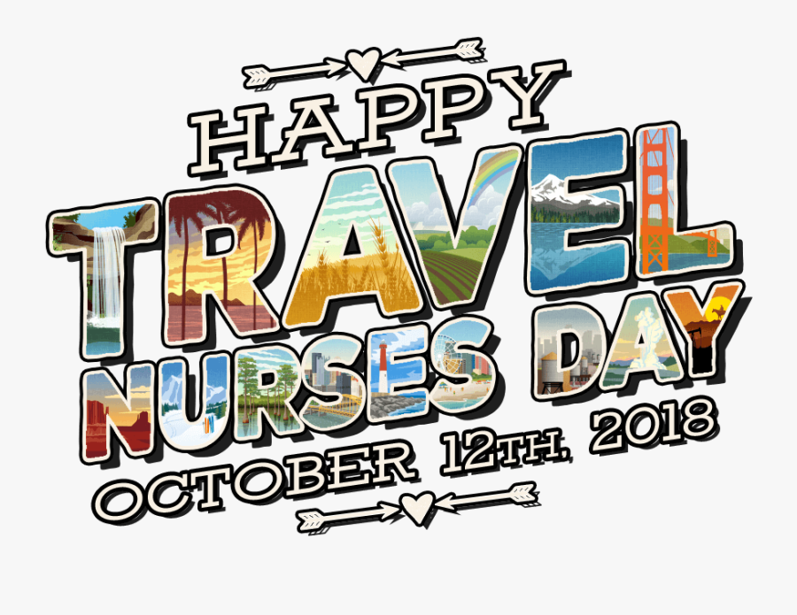 Travel Nurses Day, Transparent Clipart