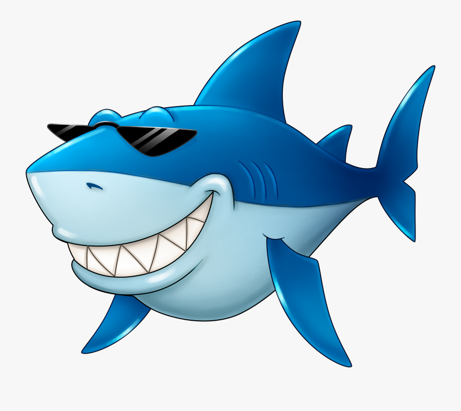 Motivation System Graphic Library Download - Cartoon Shark Clip Art, Transparent Clipart