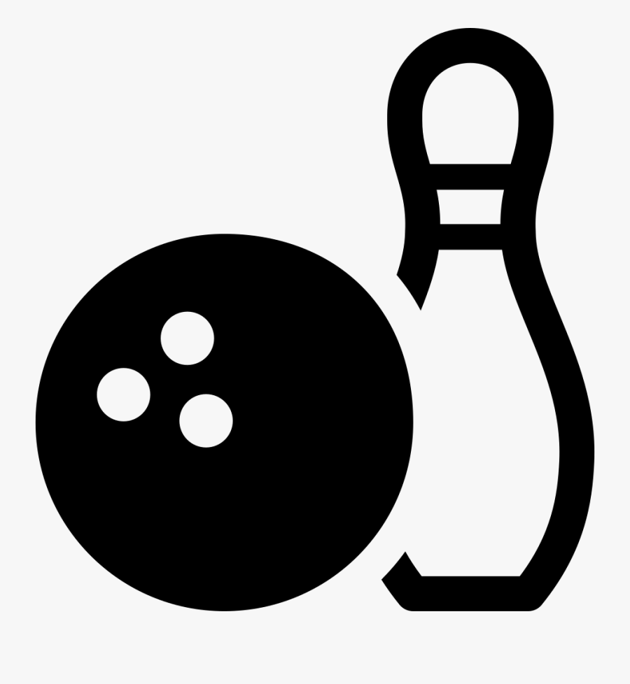 Bowling Clipart Svg - Bowling Icon Png, Transparent Clipart