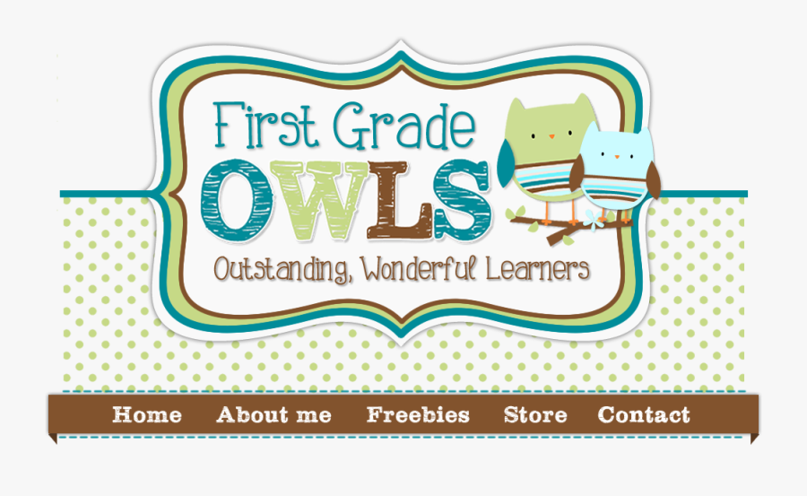 Welcome To First Grade Owls, Transparent Clipart