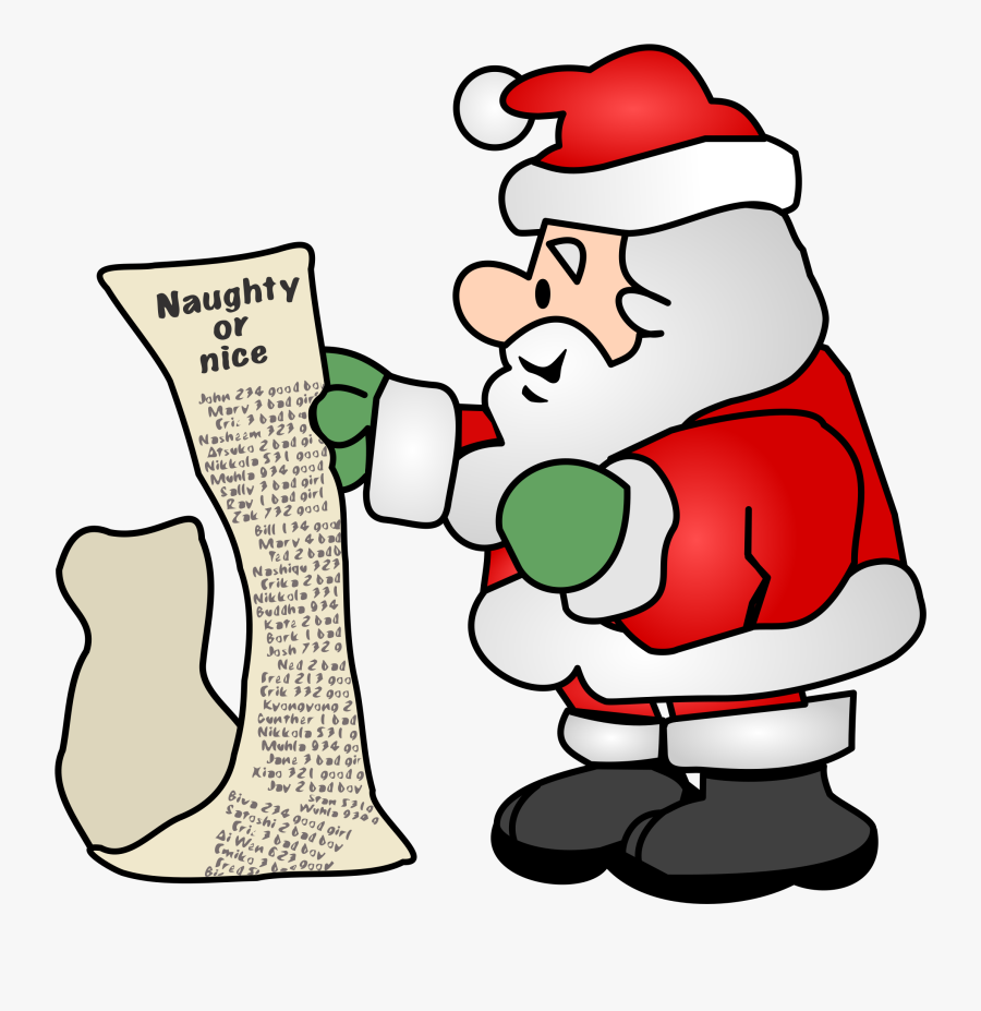 Strange Transparent Png Clipart - Animated Picture Of Santa, Transparent Clipart