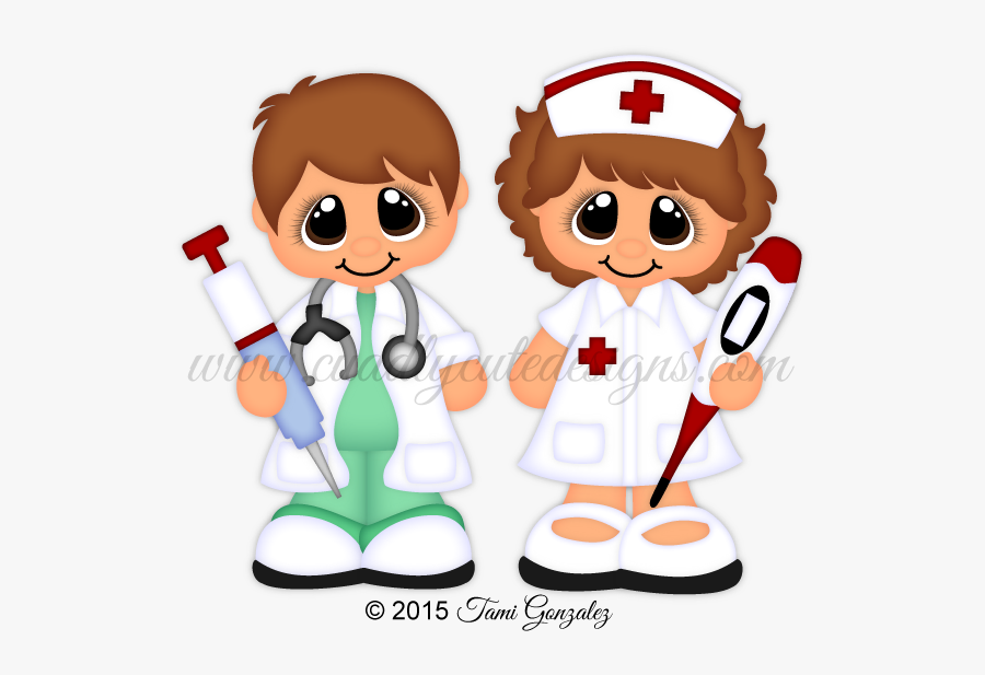 Firefighter Clipart Nurse - Doctor And Nurse Love, Transparent Clipart