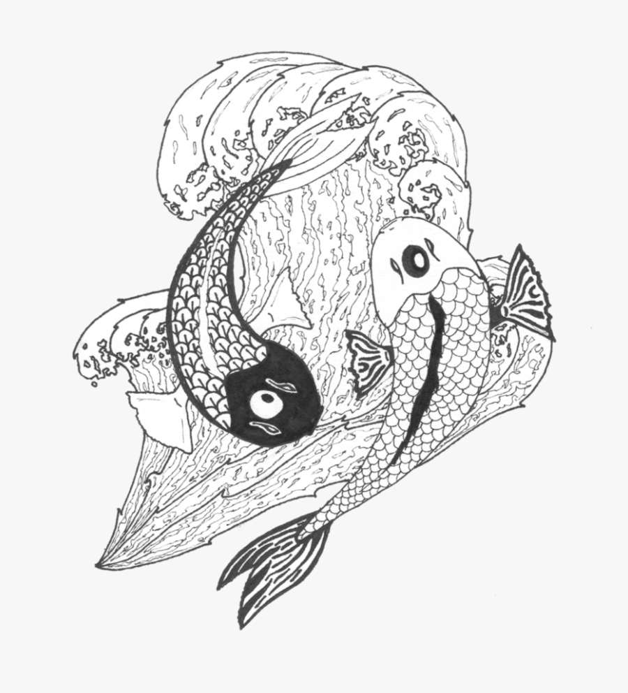 Koi Fish Png - Japanese Tattoos Transparent, Transparent Clipart