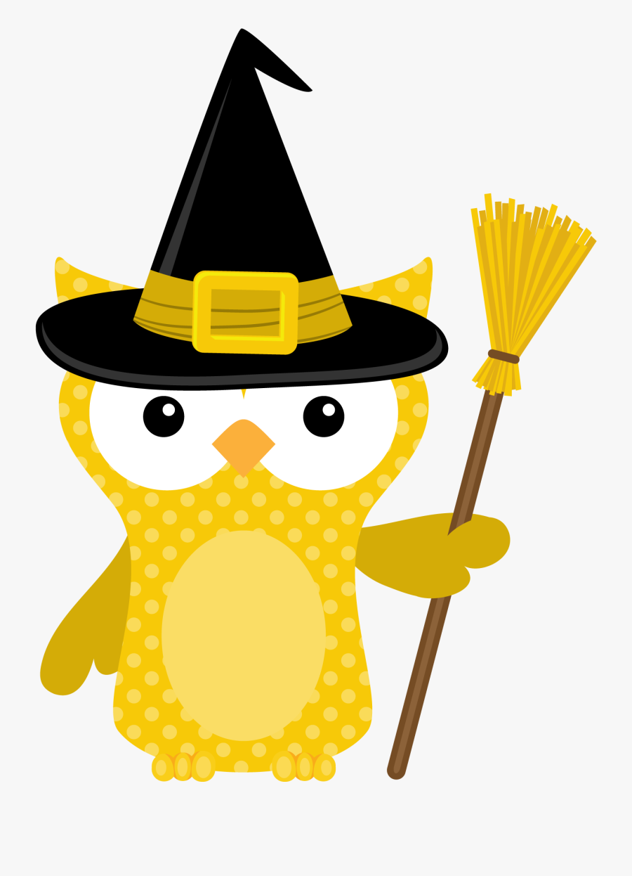 The Cutest Owl For A Spooky Party - Cartoon, Transparent Clipart