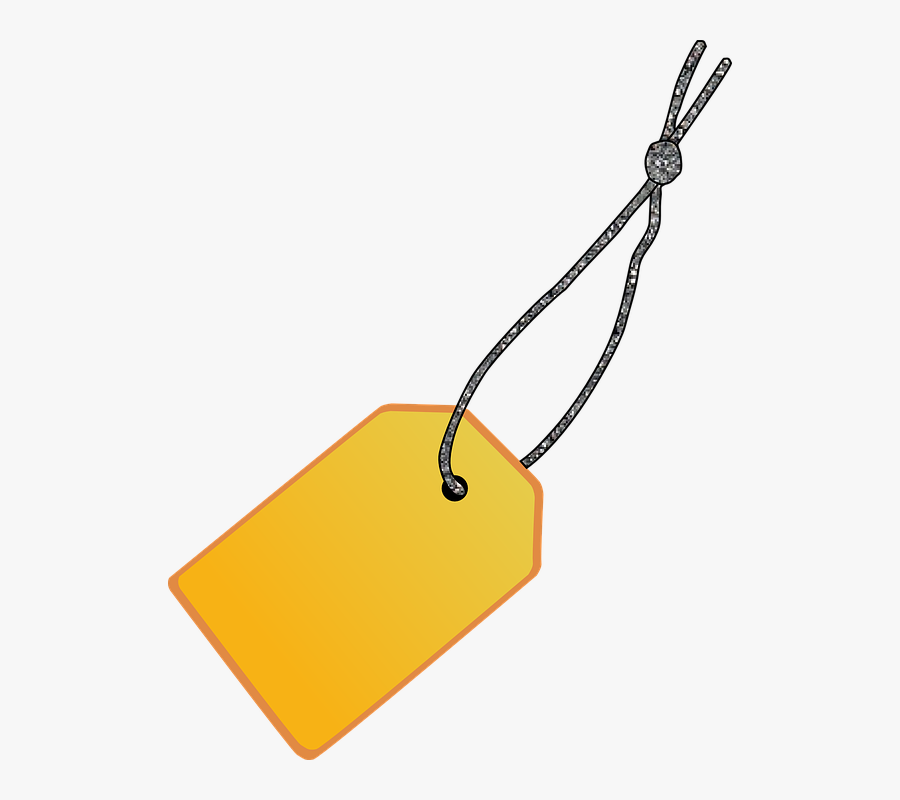 Plaque, Label, Plate, Sign, Badge, Yellow, Empty, Plain - Etiquetas Para Precios Png, Transparent Clipart