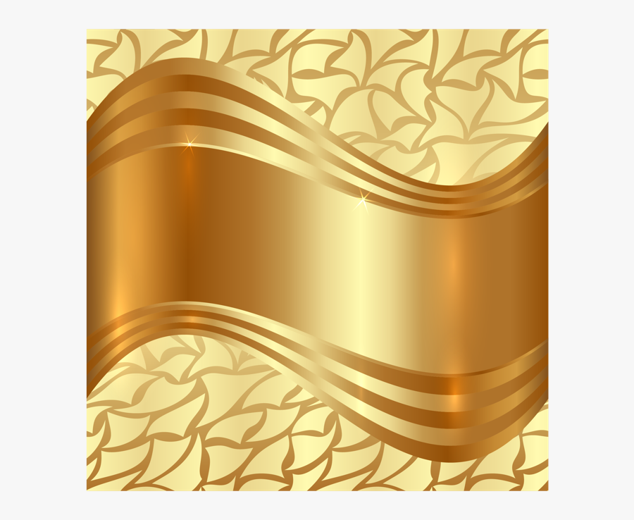 #plaque #award #gold #poster #banner #header #textline - Poster Gold Background, Transparent Clipart