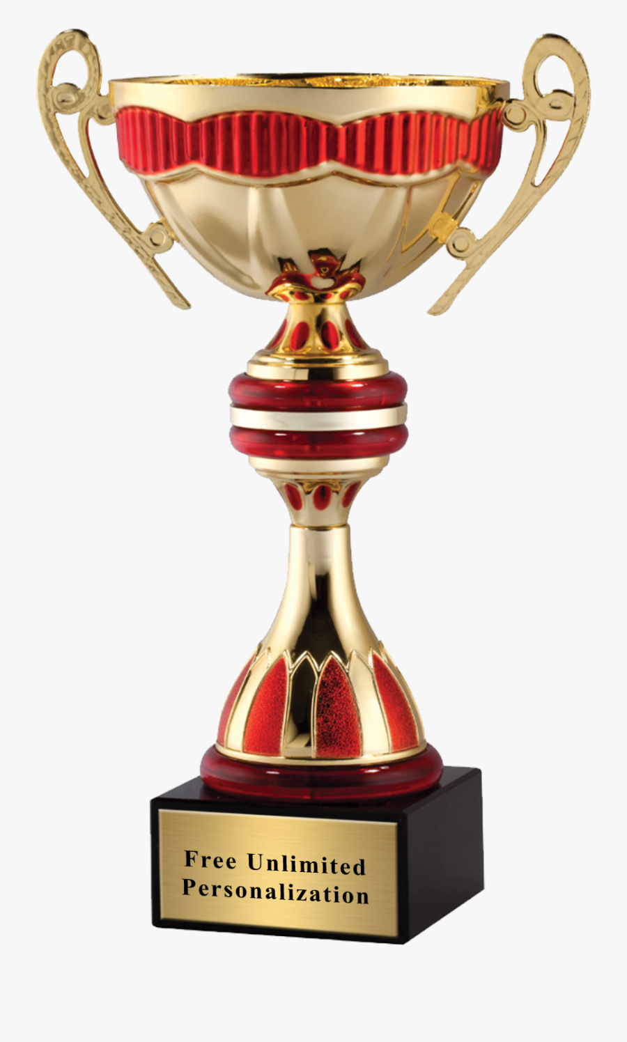 Trophy Golden Cup Award Commemorative Red Plaque Clipart - Trophy Cup Png, Transparent Clipart