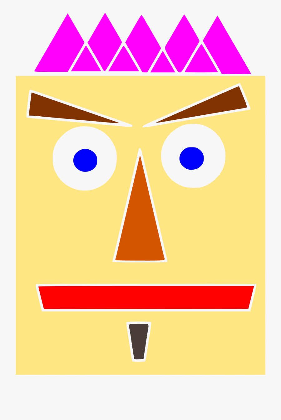 Transparent Plaque Clipart - Face Of Shape Clipart, Transparent Clipart