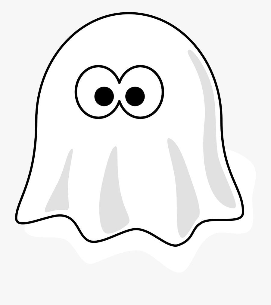 Cartoon Ghost, Transparent Clipart