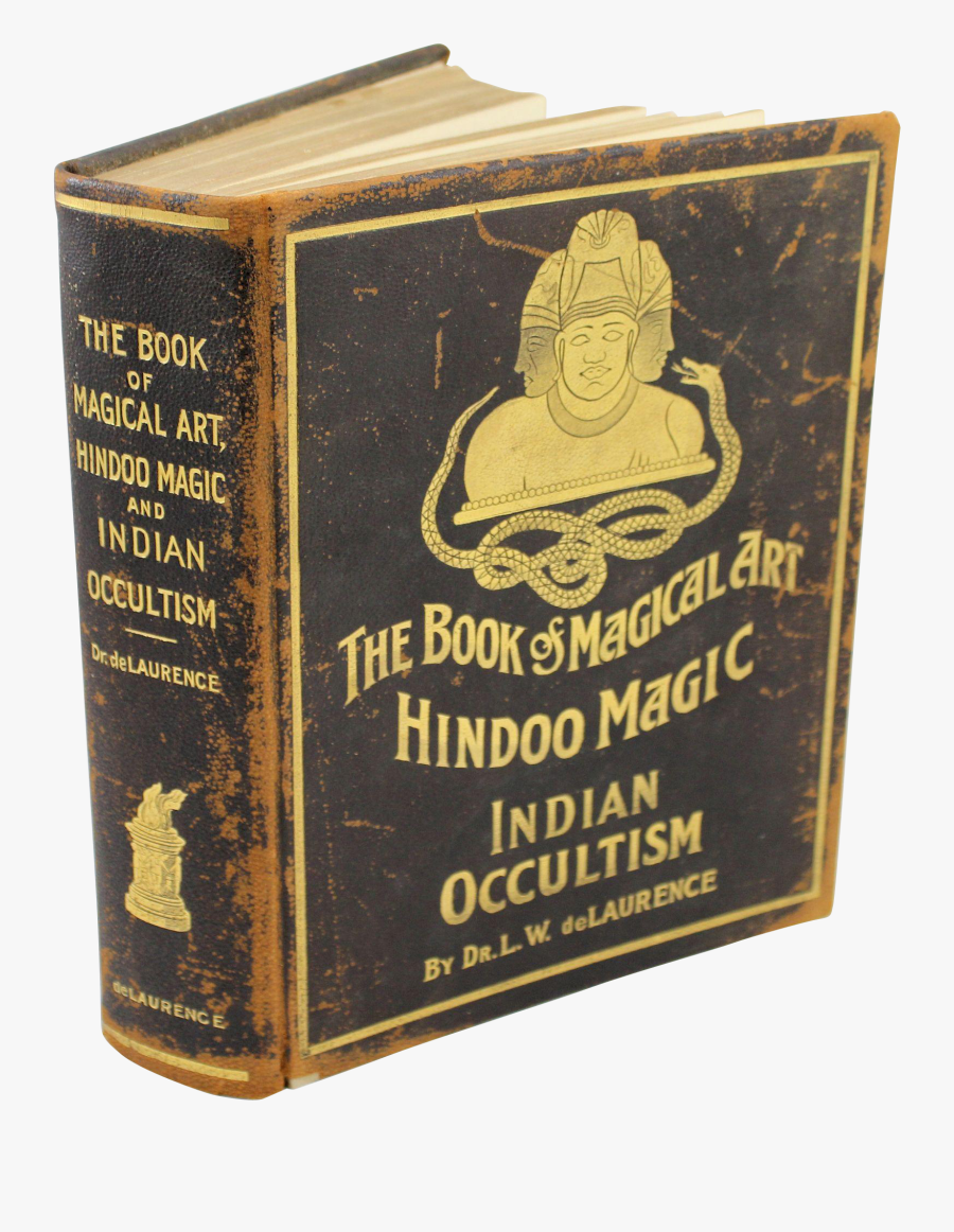 Clip Art Rare Book Of Magical - Hindu Magic Books, Transparent Clipart