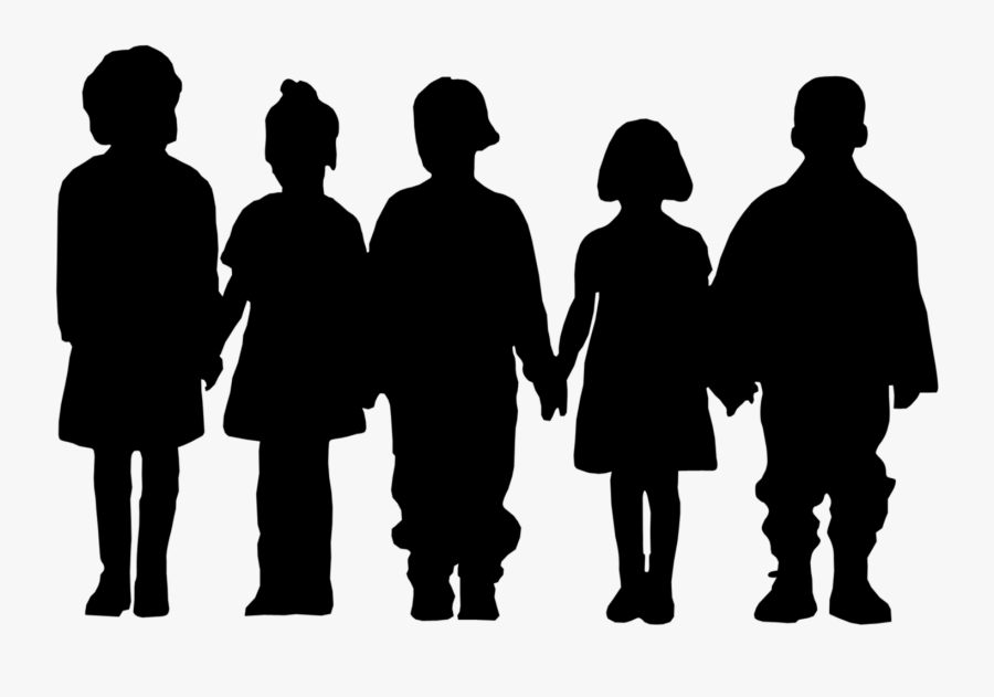 Silhouette At Getdrawings Com - Children Silhouette, Transparent Clipart