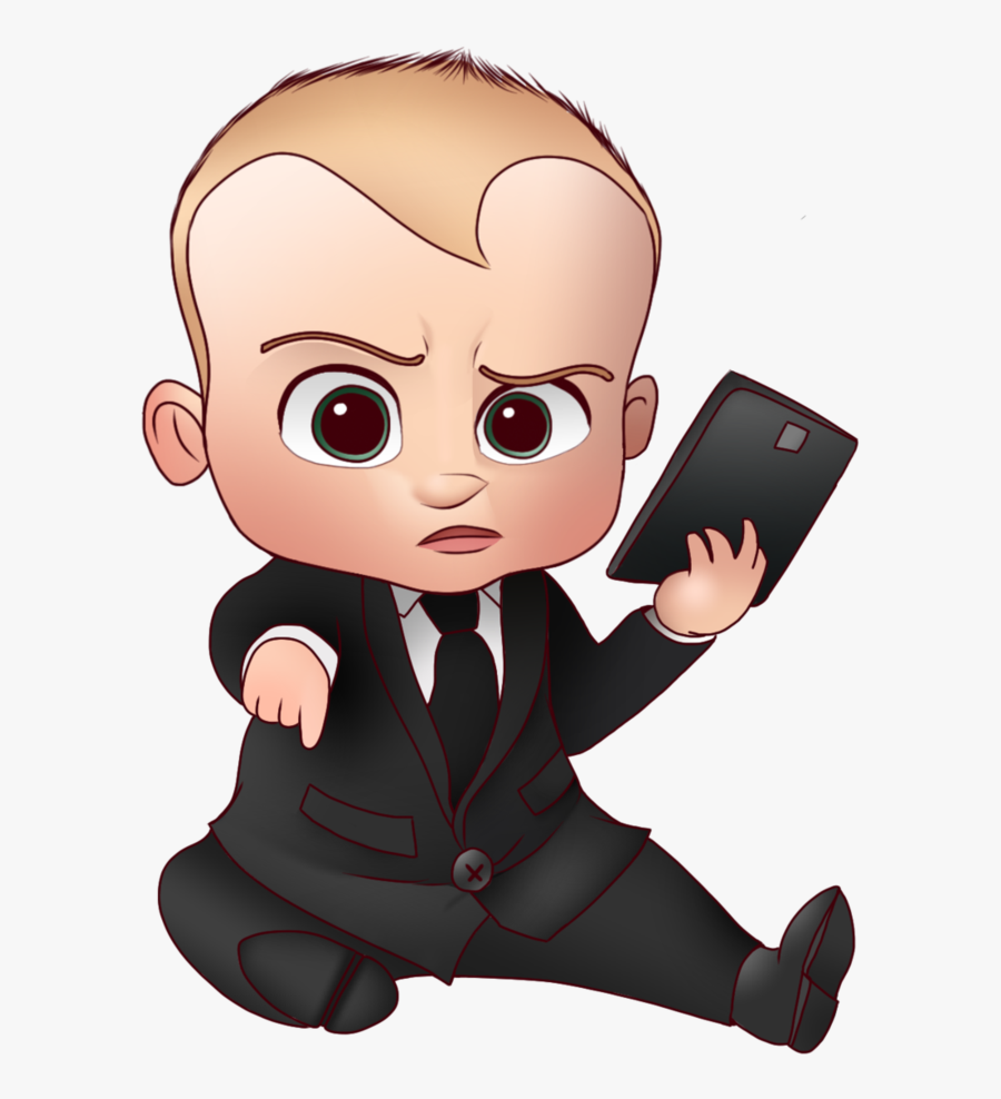 Transparent Boss Baby Clipart - Boss Baby Reading A Book, Transparent Clipart